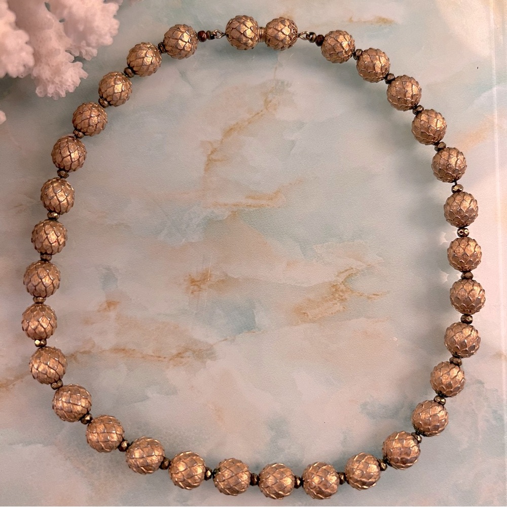 TRIFARI Acorn Chunky Choker Necklace